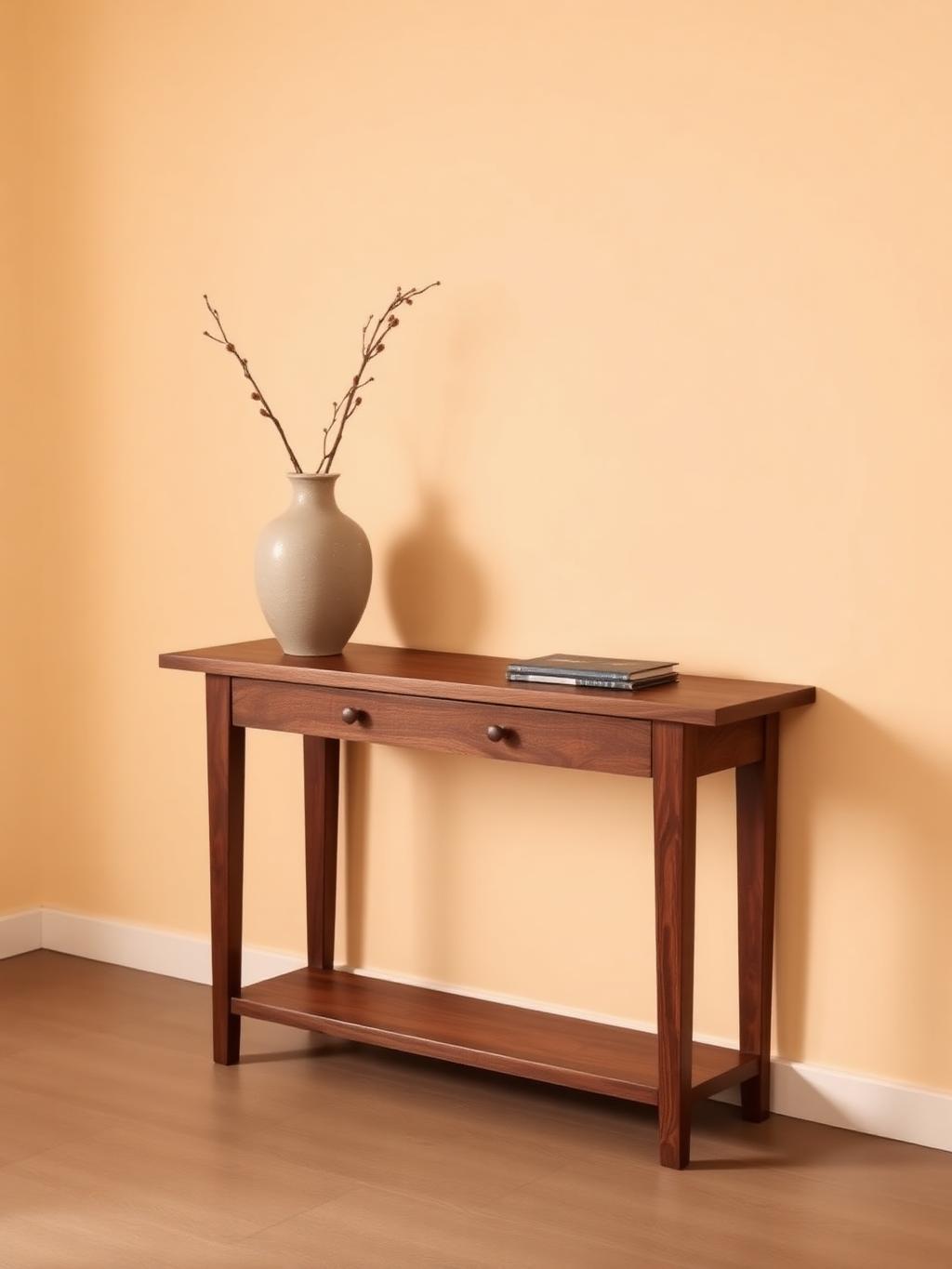 Walnut Console